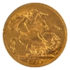 Image 2 : 1919c Gold Sovereign CCCS AU55