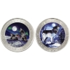 Image 1 : 2015 & 2016 Canada Grey Wolf Series Fine Silver Coins. 2pcs. (Tax Exempt)