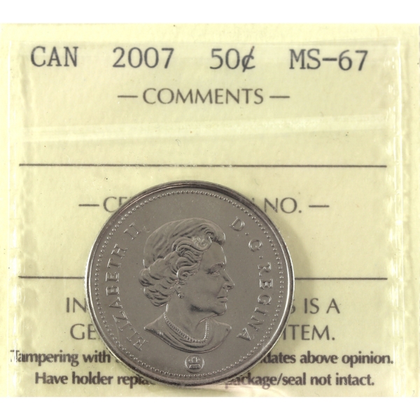 50-cent 2007 ICCS MS67