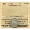 Image 1 : 5-cent 1901 ICCS MS65