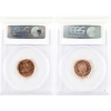Image 2 : 1-cent 2012 PCGS MS66 Red. 2pcs.