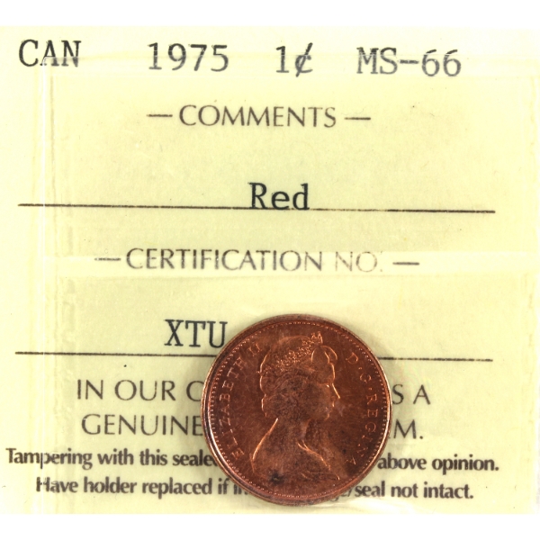 1-cent 1975 ICCS MS66