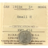 Image 1 : 5-cent 1903H Small H ICCS MS64