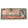 Image 1 : BC-38a 1954 $2 Circ. Beattie-Coyne Neat Number SN: U/B2666666