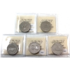 Image 2 : Nickel $1 1971-1975 ICCS SP/PL67 ICCS Cameo or HC. 5pcs
