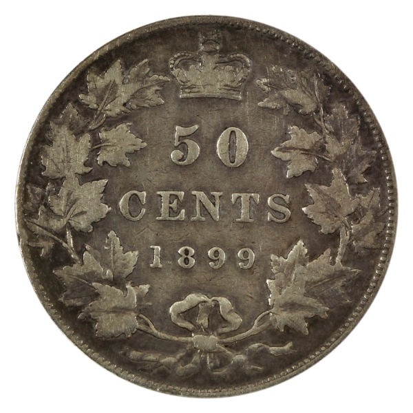 50-cent 1899 F-VF