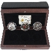 Image 1 : 2015 $25 Singing Moon Mask Fine Silver 3-Piece Set. (Tax Exempt)
