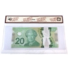 Image 2 : ERROR BC-71a-E18-vii 2012 $20 Misplaced Serial Number BCS EF40 Macklem-Carney SN: BSR1401399