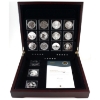 Image 1 : 2013 The Fabulous 15 The World's Most Famous Silver Coins in Deluxe Case with COAs