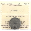 Image 1 : 5-cent 1955 ICCS PL67 Cameo