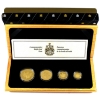 Image 1 : 1989 Gold Commemorative Maple Leaf Issue Proof 4-coin Fractional Fine Gold Maple Leaf Set