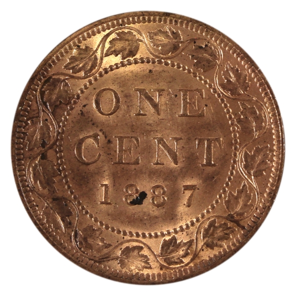 1-cent 1887 Choice BU