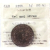 Image 1 : 1-cent 1888 ICCS MS62 Red & Brown