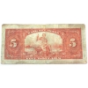 Image 4 : BC-5 1935 $5 English BCS VF20 Osborne-Towers SN: A1125453 Check Letter D