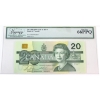 Image 1 : BC-58b 1991 $20 Legacy GEM UNC66 PPQ Bonin-Thiessen with BPN SN: ESJ7983839