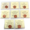 Image 2 : 1-cent 2007-2011 ICCS MS67 Red. 8pcs