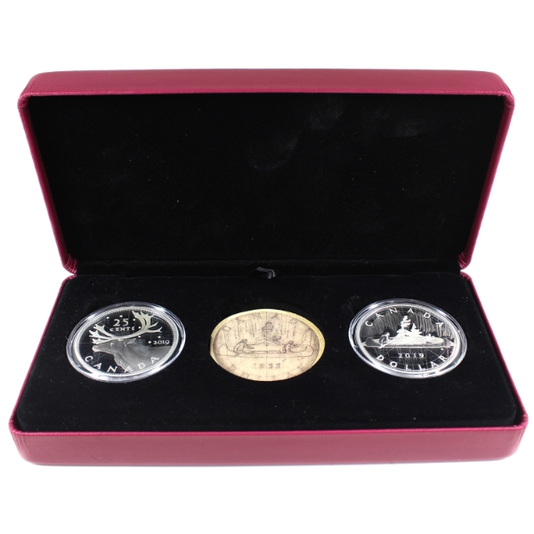 2019 Royal Canadian Mint Coin Lore: Back To Concept 2x 2oz .9999 Fine Silver Set (Tax Exempt)