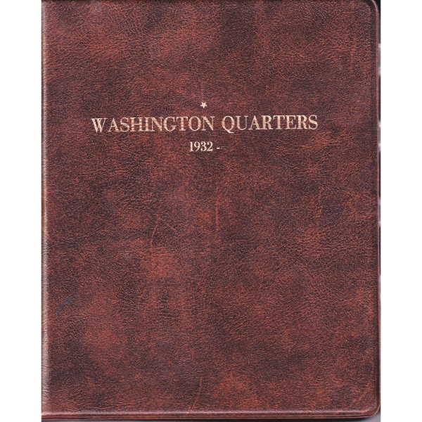 USA Washington Quarters 1937-2017 Bulk Collection in 11x 30-Pocket Sheets in Harco Album.  128pcs. 