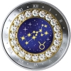 Image 9 : 2019 $5 Zodiac 12-Coin .9999 Fine Silver Set in Decorative Box. (Tax Exempt)