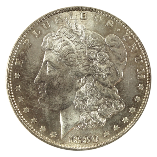 USA Silver 1880O Morgan Dollar BU