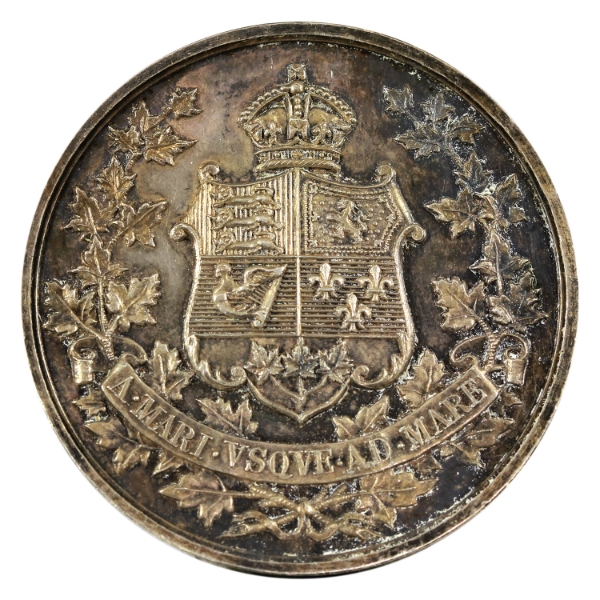 Canada 1927 Official Confederation Medal Charlton #251e 30.28g-Silver, 36mm