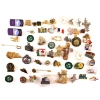 Image 1 : Lot of 57x Assorted Pins and Pendants. 57pcs