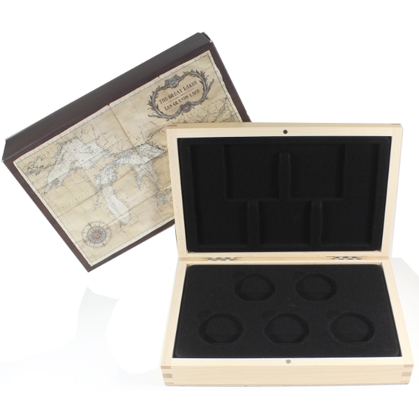 EMPTY 2014-2015 $20 Great Lakes 5-coin Deluxe Case