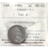 Image 1 : 5-cent 1996 Far 6 ICCS MS65