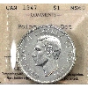 Image 1 : Silver $1 1947 Pointed 7, Dot ICCS MS60