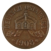 German East Africa 1908-J 5 Heller EF-AU