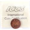 Image 2 : 1-cent 1958 Hanging 8 ICCS MS65 Red