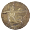 Image 1 : Great Britain 1933 NRA King's Trophy Competition Medal Awarded to F. Morris Silver- 52.4g, 50mm
