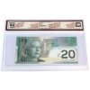 Image 2 : RADAR BC-64a-i-N1-iii 2004 $20 3 Digit RADAR BCS CUNC63 Original Jenkins-Dodge SN: ALY8578758