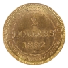 Image 2 : Newfoundland Gold $2 1882H ICCS MS62
