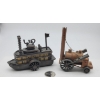 Image 1 : Stephensons Rocket and Paddlewheeler Pencil Sharpener