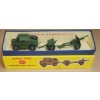 Image 1 : Dinky Toys #697 Royal Army Military 25 POUND FIELD GUN SET Very Clean Models with Original Insert an