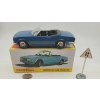 Image 1 : Dinky Toys Atlas PEUGEOT CABRIOLET 504 with ROAD SIGN in Original Box