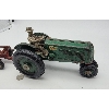 Image 2 : ANTIQUE 1930s ARCADE CAST IRON Oliver 70 Crop Row Farm Tractor and Arcade Oliver Farm Tractor imple