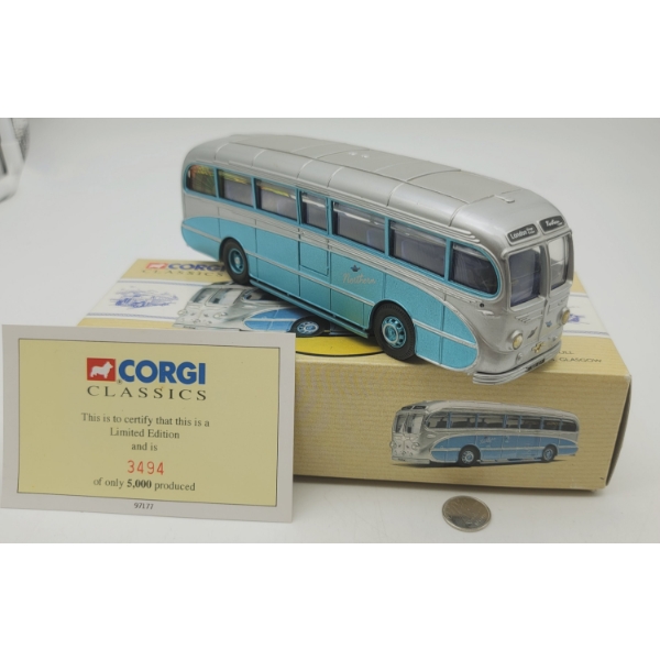 Corgi Toys NORTHERN ROADWAYS GLASGOW Burlingham Seagull Coach with Original Box
