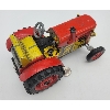 Image 1 : Tin Toy Zetor Clockwork Wind Up Tractor with Gear Shift
