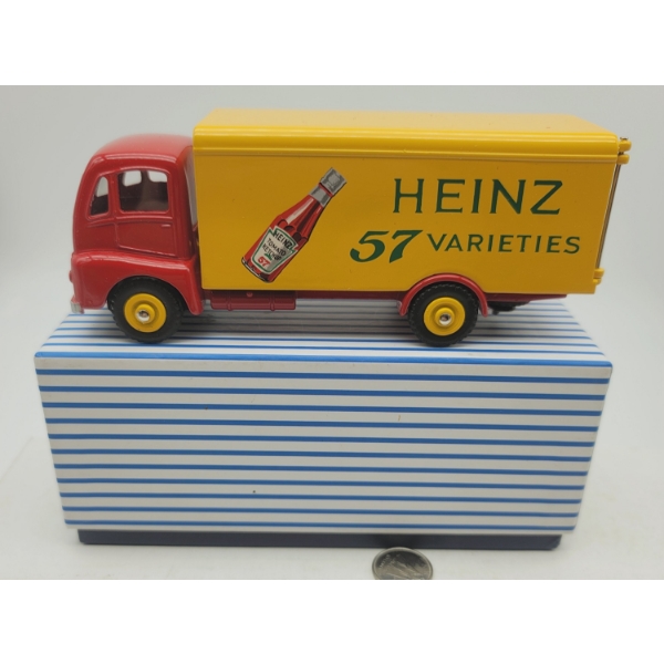 Dinky Toys Atlas GUY VAN HEINZ 57 TOMATO KETCHUP TRUCK in Original Box