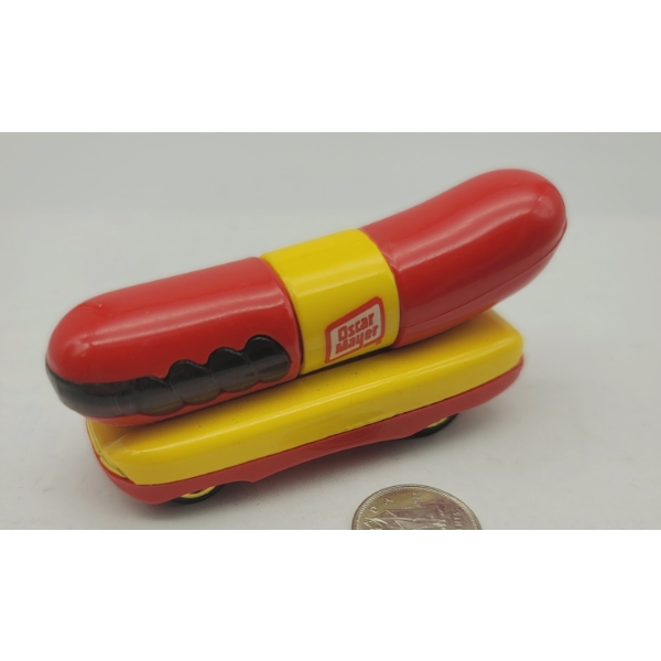 HOT WHEELS OSCAR MAYER WEINER MOBILE RED BASE