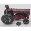Image 1 : Vintage Arcade Toys Cast Aluminum Rubber Wheels Tractor nice shape