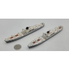 Image 1 : 2 Tri-ang Minic Ships PORT BRISBANE & PORT AUCKLAND