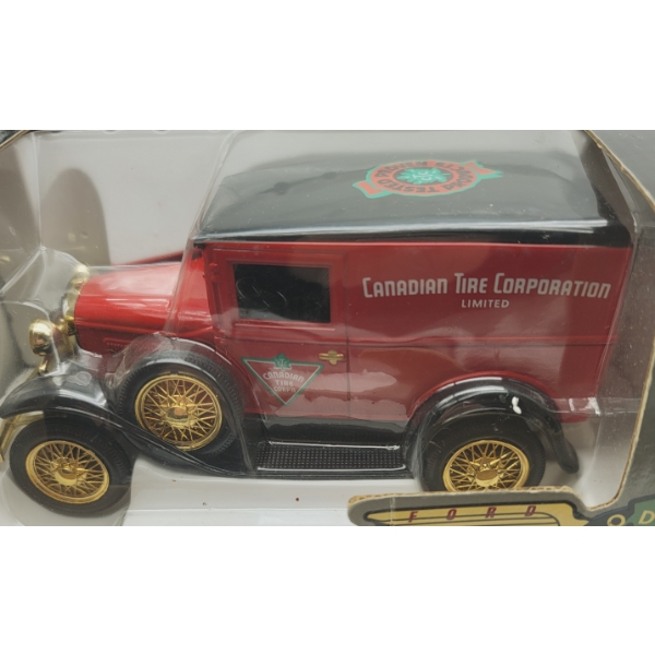 LIBERTY CLASSICS Ford Model A Van CANADIAN TIRE Complete in Original Box