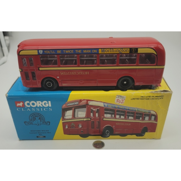 Corgi Toys WESTERN WELSH Leyland Olympian Bus with Original Box