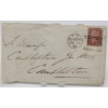 Image 1 : GB Penny Red Stamps on Envelope 1879