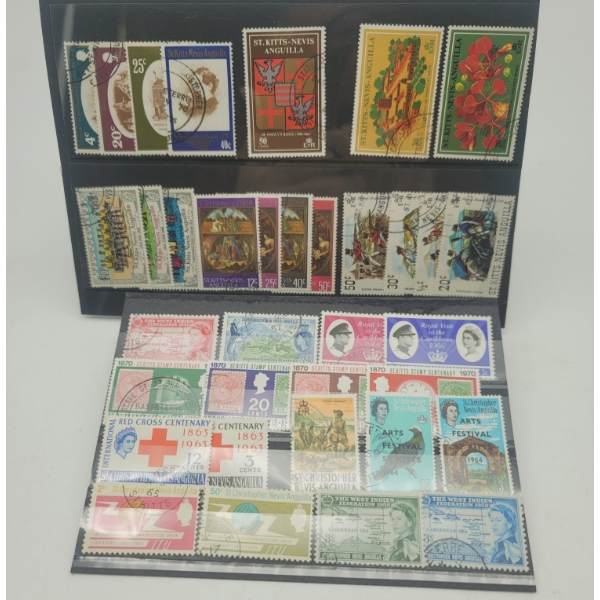 ST. CHRISTOPHER NEVIS  ST. KITS MINT STAMPS