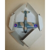 Image 4 : Dinky Toys BATTLE OF BRITAIN RAF SPITFIRE MKII Very Clean Model with Original Decals, Instructions, 