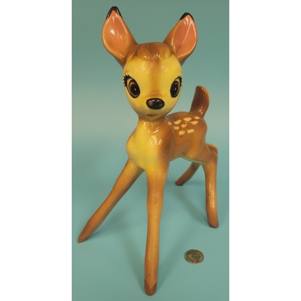 Possible Disney Porcelain Bambi 8" high